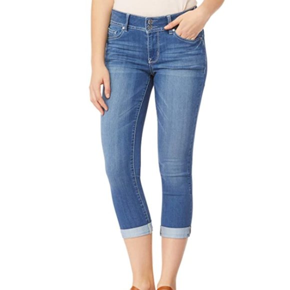 Denim - Wallflower ultra crops - super soft - size 14W